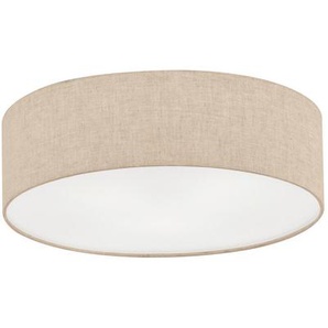 Fischer & Honsel Deckenleuchte Thor, Sand, Textil, 15 cm, Lampen & Leuchten, Innenbeleuchtung, Leuchten nach Räumen, Esstischlampen