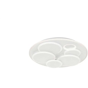 Fischer-Honsel Deckenleuchte   ¦ weiß ¦ Maße (cm): B: 50 H: 7 T: 50.0