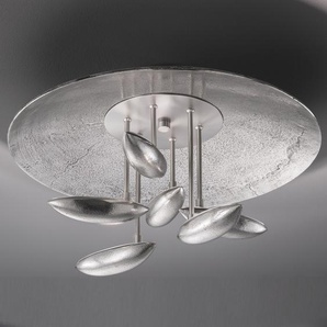 Fischer & Honsel LED-Deckenleuchte Pau II Modern Eisen Silber 50x29x50 cm (BxHxT) Dimmbar 6-flammig