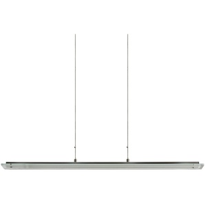 Fischer-Honsel LED-Pendelleuchte, nickel matt - silber - Materialmix - 88 cm | Möbel Kraft