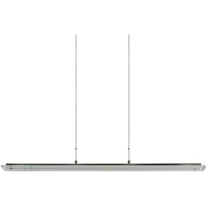 Fischer-Honsel LED-Pendelleuchte  nickel matt   ¦ silber ¦ Maße (cm): B: 88