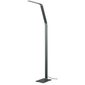Fischer-Honsel LED-Stehleuchte anthrazit-grau mit Dimmer - Materialmix - 17 cm - 133 cm | Möbel Kraft
