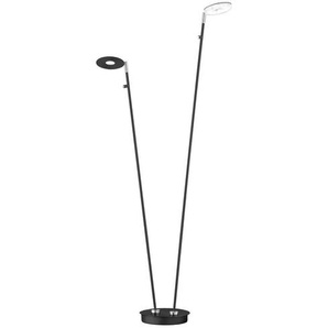 Fischer & Honsel Led-Stehleuchte, Schwarz, Glas, F, 135 cm, 3 Helligkeitsstufen, Lampen & Leuchten, Innenbeleuchtung, Stehlampen, Stehlampen Dimmbar
