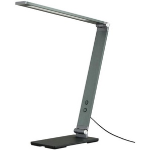 Fischer-Honsel LED-Tischleuchte, anthrazit-grau mit Dimmer - schwarz - Materialmix - 12 cm - 38 cm | Möbel Kraft