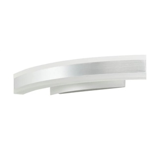 Fischer-Honsel LED-Wandleuchte 1-flammig Alu-matt - silber - Materialmix - 7 cm - 36,5 cm - cm 11,0 | Möbel Kraft