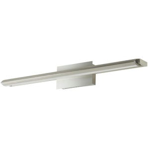 Fischer-Honsel LED-Wandleuchte, Nickel-matt ¦ silber ¦ Maße (cm): B: 65 H: 8 T: 12