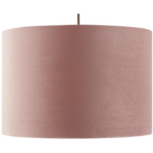 Fischer-Honsel Pendelleuchte, 1-flammig, rose´ Samt `klein` ¦ rosa/pink Ø: 30