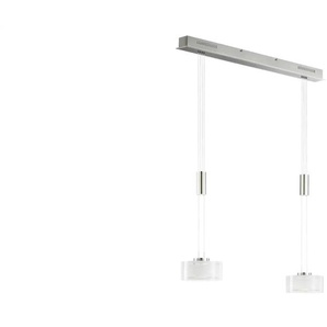 Fischer-Honsel Pendelleuchte - silber - Materialmix - 20 cm - 160 cm - cm 64,0 | Möbel Kraft