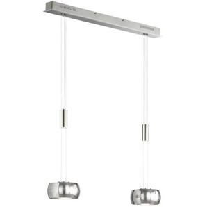 Fischer-Honsel Pendelleuchte - silber - Materialmix - 20 cm - 160 cm - cm 65,0 | Möbel Kraft