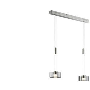 Fischer-Honsel Pendelleuchte - silber - Materialmix - 64 cm - 160 cm - cm 20,0 | Möbel Kraft