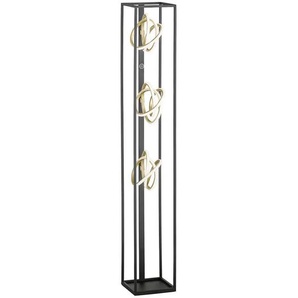 Fischer-Honsel Standleuchte - schwarz - Materialmix - 20 cm - 130 cm - cm 20,0 | Möbel Kraft