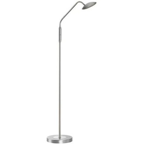 Fischer-Honsel Standleuchte - silber - Materialmix - 23 cm - 135 cm - cm 40,0 | Möbel Kraft