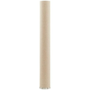 Fischer-Honsel Stehleuchte, Leinen-Schirm,  sandfarben - beige - Materialmix - 156 cm - [19.0] | Möbel Kraft