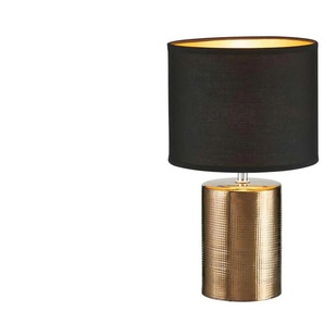 Fischer-Honsel Tischleuchte   ¦ braun ¦ Maße (cm): B: 20 H: 35 T: 20.0