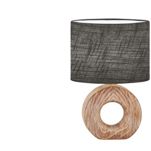 Fischer-Honsel Tischleuchte   ¦ holzfarben ¦ Maße (cm): B: 13 H: 31 T: 20.0