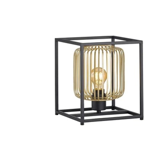 Fischer-Honsel Tischleuchte - schwarz - Materialmix - 23 cm - 26,5 cm - cm 23,0 | Möbel Kraft