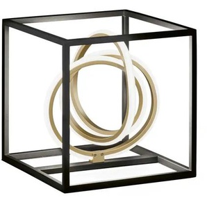 Fischer-Honsel Tischleuchte - schwarz - Materialmix - 25 cm - 25,5 cm - cm 25,0 | Möbel Kraft