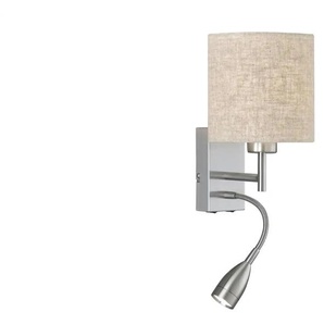 Fischer-Honsel Wandleuchte   ¦ silber ¦ Maße (cm): B: 16 H: 28 T: 26.0