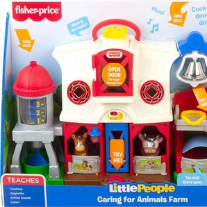 Fisher-Price® Lernspielzeug Little People Bauernhof, mit Licht und Sound, inklusive Tiere