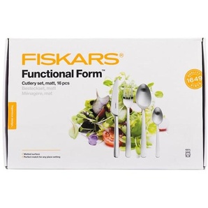 Fiskars Functional Form Cutlery set 16 pcs matt