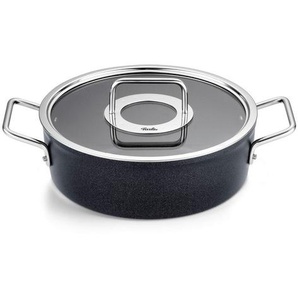 Fissler Bratentopf Adamant, Schwarz, Metall, 3,1 L, backofengeeignet, kratzfest, Kochen, Töpfe, Bräter