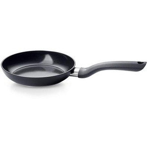 Fissler Bratpfanne Fissler Essential, Schwarz, Metall, 1.1 L, rund, 8 cm, antihaftbeschichtet, Kochen, Pfannen, Bratpfannen