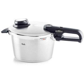 Fissler Schnellkochtopf Vitavit Premium, Silber, Metall, 4,5 L, einstellbare Kochstufen, Kochen, Töpfe, Schnellkochtöpfe