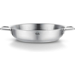 Fissler Servierpfanne, Silber, Metall, Made in Germany, backofengeeignet, breiter Schüttrand, Kochen, Pfannen, Servierpfannen