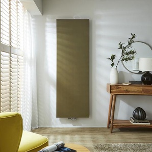 Flacher vertikaler Design Heizkörper 180cm x 60cm, in Antikgold - Rubi von Hudson Reed