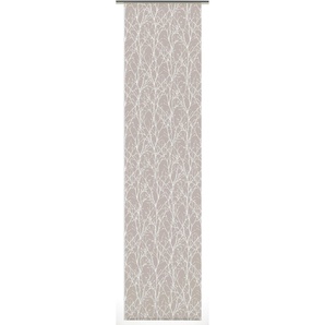 Flächenvorhang Äste Beige