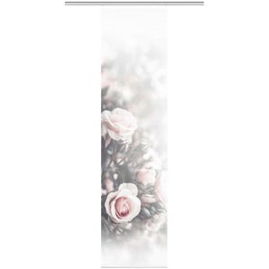 Flächenvorhang Poesia , Rosa , Textil , Abstraktes , 60x245 cm , mit Paneelwagen , Wohntextilien, Gardinen & Vorhänge, Schiebegardinen