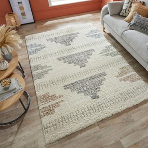 FLAIR RUGS Hochflor-Teppich Zane, rechteckig, Höhe: 30 mm