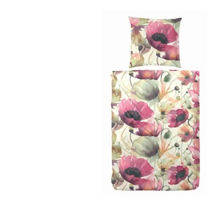 Flanell Bettwäsche-Set - blau - Materialmix - 155 cm - 1 cm | Möbel Kraft