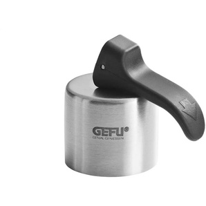 Gefu Flaschenverschluss  BOTELO ¦ silber ¦ Edelstahl ¦ Maße (cm): B: 3,8 H: 8,2  Ø: 3.8