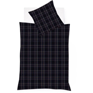 fleuresse Bettwäsche Lech 4310, Flanell, 3 teilig, Edelflanell, Baumwolle, in Gr. 135x200, 155x220, 200x200cm
