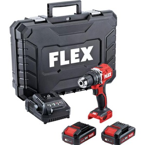 Flex Akku Schlagbohrschrauber PD 2G 18.0 EC LD/2.5 Set, 2x 2,5 Ah und Lader im Koffer
