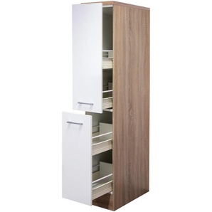 Flex-Well Apothekerschrank Samoa (B x H x T) 30 x 161 x 60 cm, mit 4 Ablagen