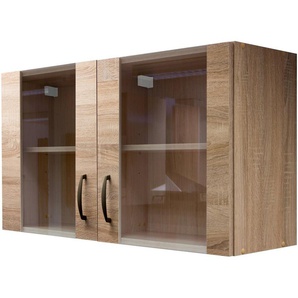 Flex-Well Glashängeschrank Bergen (B x H x T) 100 x 54,8 x 32 cm