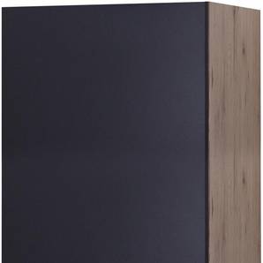 Hängeschrank FLEX-WELL Antigua Schränke Gr. B/H/T: 50 cm x 89 cm x 32 cm, 1 St., grau (anthrazit, san remo eiche) Hängeschränke (B x H T) 50 89 32 cm