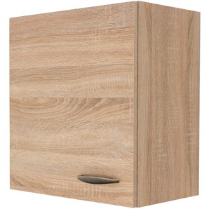 Hängeschrank FLEX-WELL Bergen Schränke Gr. B/H/T: 50 cm x 55 cm x 32 cm, 1 St., braun (sonoma eiche) Hängeschränke (B x H T) 50 54,8 32 cm
