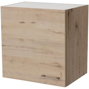 Hängeschrank FLEX-WELL Riva Schränke Gr. B/H/T: 60 cm x 54 cm x 32 cm, 1 St., braun (quarz cubanit, san remo eiche) Hängeschränke (B x H T) 60 54,8 32 cm