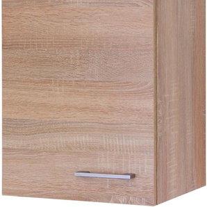 Hängeschrank FLEX-WELL Samoa Schränke Gr. B/H/T: 40 cm x 55 cm x 32 cm, 1 St., braun (weiß, sonoma eiche) Hängeschränke (B x H T) 40 54,8 32 cm
