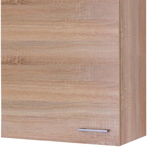Hängeschrank FLEX-WELL Samoa Schränke Gr. B/H/T: 60 cm x 89 cm x 32 cm, 1 St., braun (weiß, sonoma eiche) Hängeschränke (B x H T) 60 89 32 cm