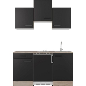 Flex-Well Küche Capri, mit E-Geräten, Gesamtbreite 150,5 cm, in weiten Farben erhältlich