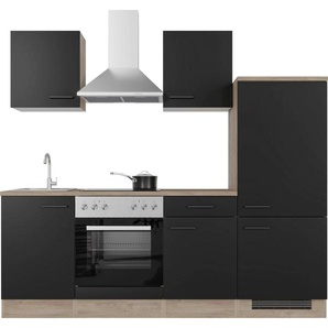 Flex-Well Küche Capri, mit und ohne E-Geräten erhältlich, Gesamtbreite 220 cm