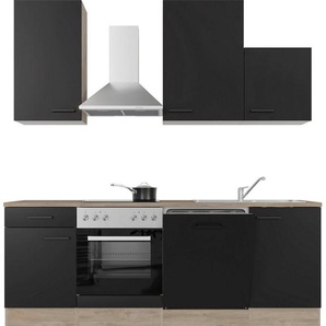 Flex-Well Küche Capri, mit und ohne E-Geräten erhältlich, Gesamtbreite 220 cm