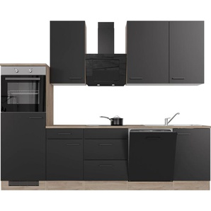 Flex-Well Küche Capri, mit und ohne E-Geräten erhältlich, Gesamtbreite 280 cm
