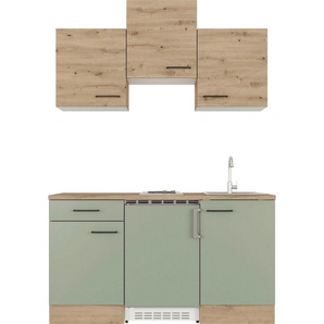Flex-Well Küche Cara, mit E-Geräten, Gesamtbreite 150,5 cm, in weiten Farben erhältlich