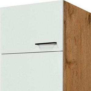 Flex-Well Kühlumbauschrank Vintea (B x H x T) 60 x 200 x 57 cm, mit Metallgriffen