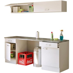 Flex-Well Mehrzweckschrank-Set L-210-1617-000-Lucca, (Komplett-Set), Gesamtbreite 210 cm